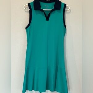 NWOTs Lillie Green Womans  Green Golf/Tennis Ruffle Hem Sleeveless Dress…